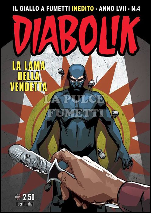 DIABOLIK ORIGINALE ANNO 57 #     4: LA LAMA DELLA VENDETTA